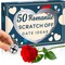 QUOKKA 50 Date Night Ideas – 50 Scratch-Off Romantic Couple Gifts – Unique Couples Game to Strengthen Connection, Make Every Week an Adventure – Birthday Wedding for Him Her (Set 2)